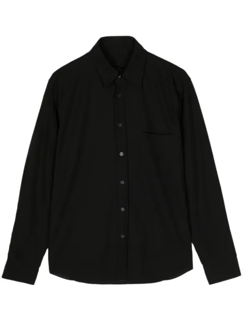 Yohji Yamamoto detachable-collar cotton shirt