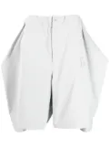 Maison MIHARA YASUHIRO deconstructed combo cotton shorts - Grey