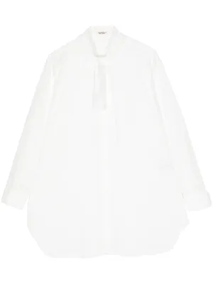 Yohji Yamamoto Cotton Shirt | White | FARFETCH RO
