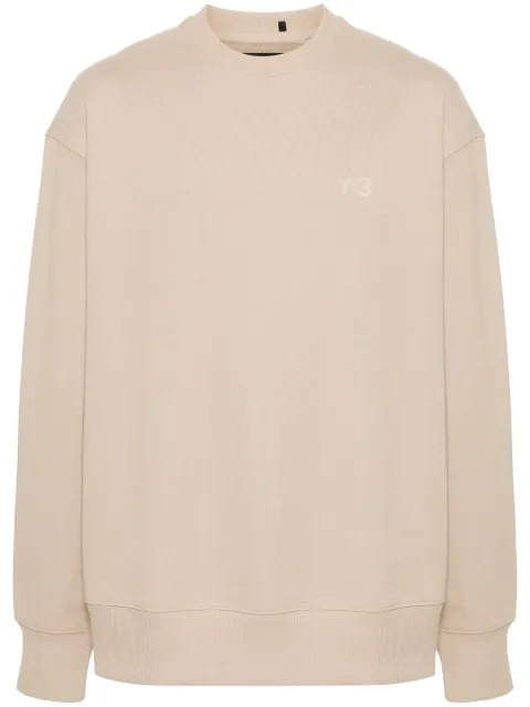 Y-3 sudadera con logo estampado