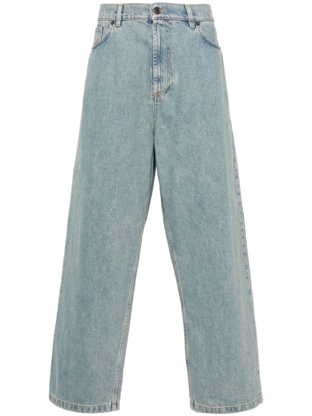 Moschino Ruimvallende jeans Blauw