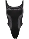 MISBHV logo-embroidered jacquard body - Black