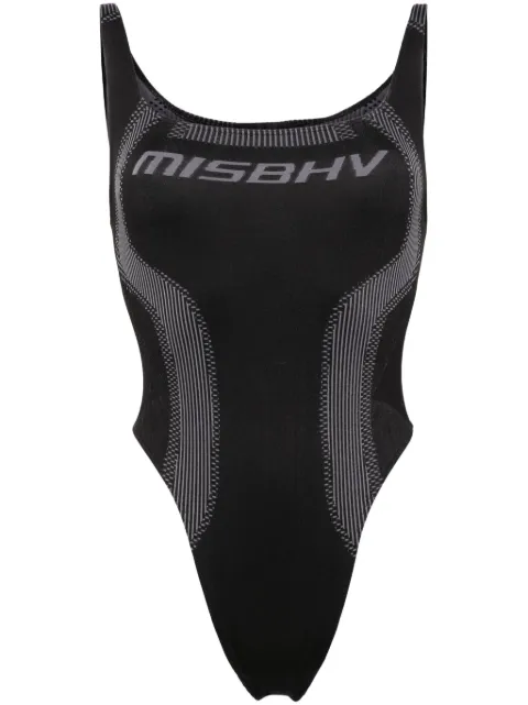 MISBHV logo-embroidered jacquard body