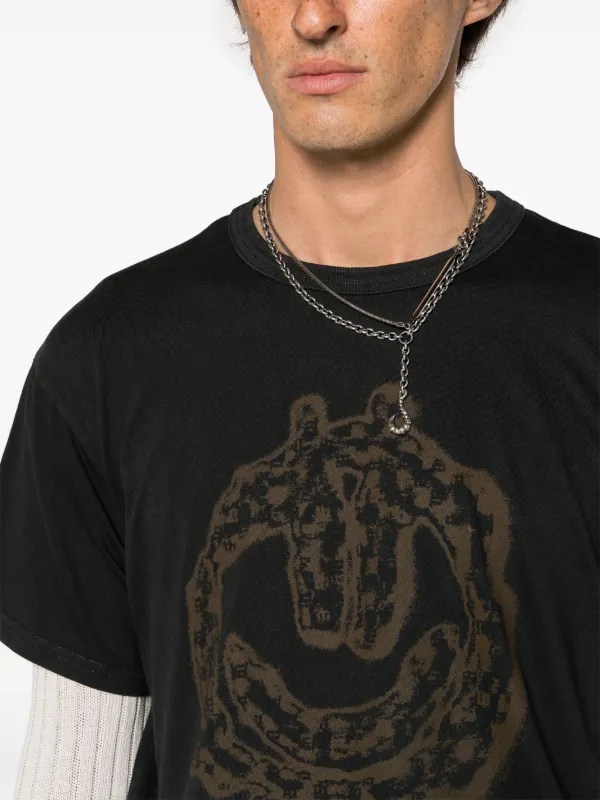 MISBHV History Of Acid House Cotton T-shirt | Black