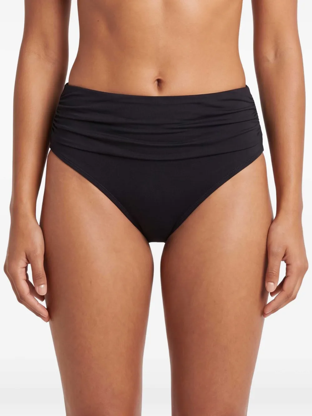 Melissa Odabash Gesmockte bikinislip Zwart