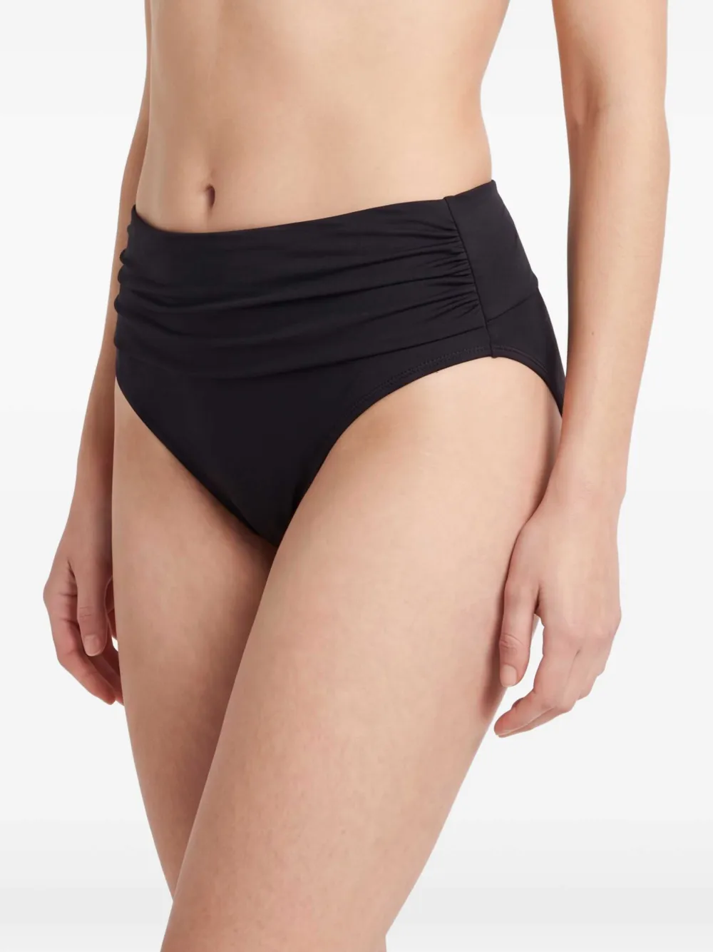 Melissa Odabash Gesmockte bikinislip Zwart