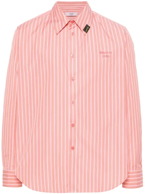 Martine Rose striped cotton shirt