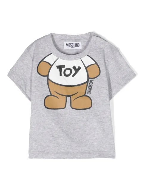 Moschino Kids playera con motivo Teddy Bear