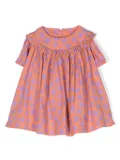 Stella McCartney Kids polka-dot flared dress - Pink