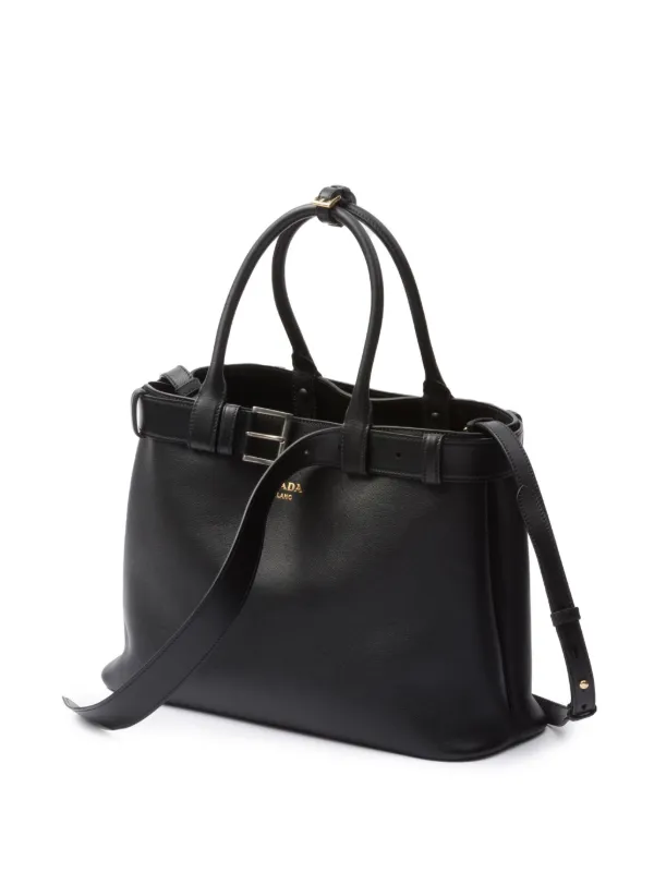 バッグ PRADA 2way leather tote bag black PRADA 2way レザーバッグ