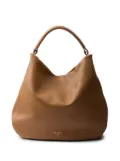 Prada large leather shoulder bag - Brown