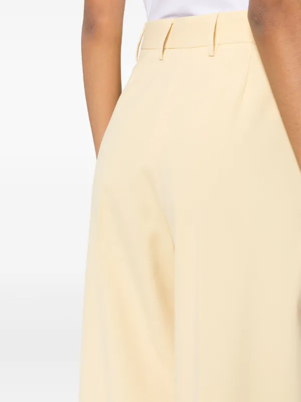 Fabiana Filippi straight-leg Trousers | Yellow | FARFETCH JO