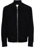 Paul Smith suede bomber jacket - Blue