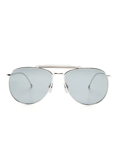 Thom Browne Eyewear lentes de sol con armazón estilo piloto