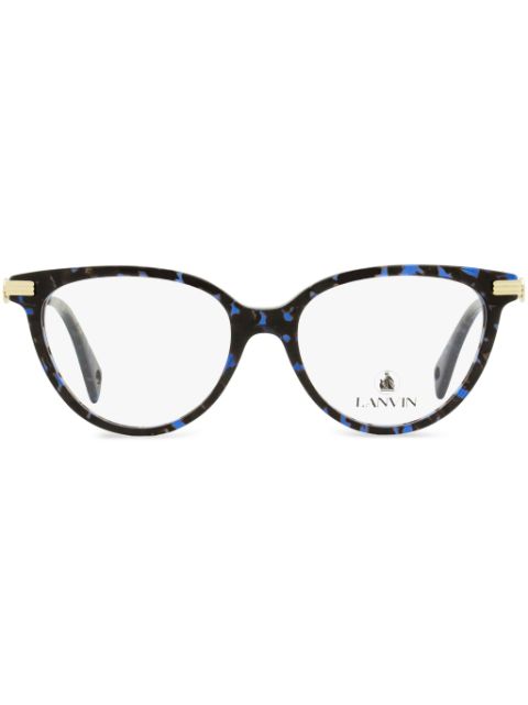 Lanvin cat-eye tortoiseshell-effect glasses Women