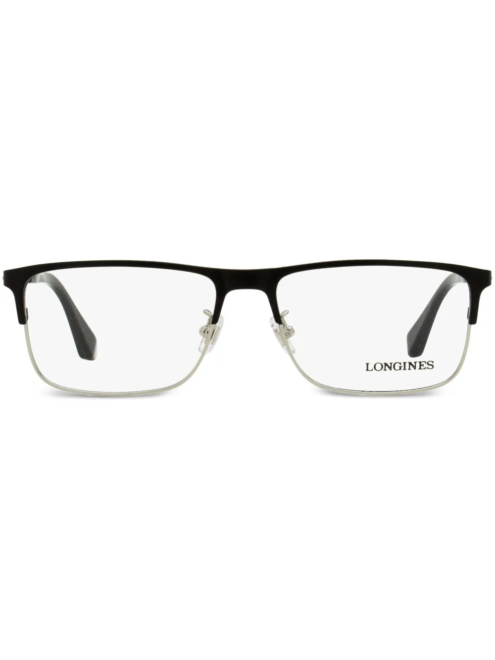 Longines lunettes de vue à monture rectangulaire | noir | Image 1