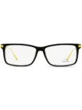 OMEGA EYEWEAR rectangle-frame glasses - Black