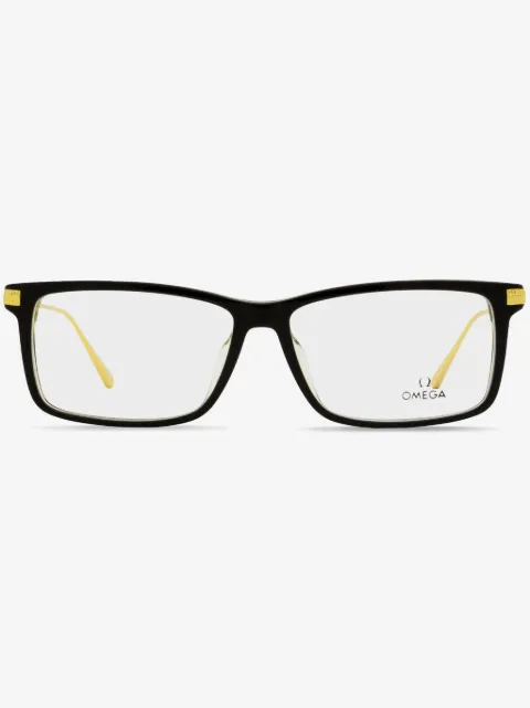 OMEGA EYEWEAR rectangle-frame glasses
