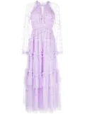 Needle & Thread Sequin Kisses gown - Purple