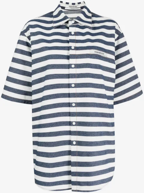 Kimhekim striped cotton shirt