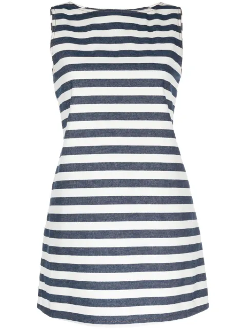 Kimhekim sleeveless striped cotton dress