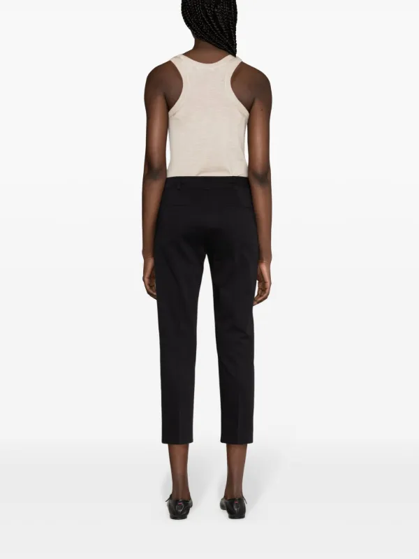 MAX MARA｜TRAINING PANTS (TAY (11781058 001 / 1178105860 Straight-fit technical jersey trousers, navy | 