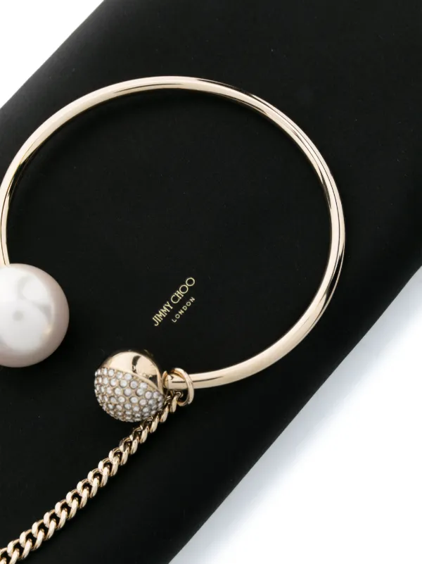 JIMMY CHOO Xandra ナッパレザークラッチバッグ JIMMY CHOO Xandra ナッパレザークラッチバッグ (Jimmy Choo