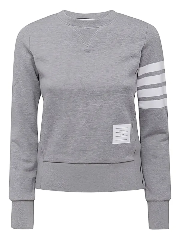 Thom Browne Loopback 4BAR スウェットシャツ | グレー | FARFETCH JP