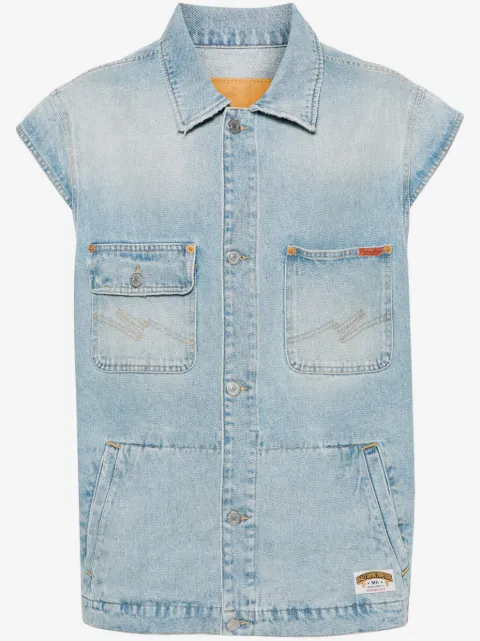 Martine Rose Blewas denim gilet
