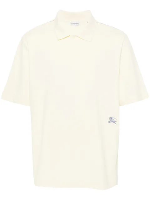 Burberry Equestrian Knight-embroidered polo shirt Men