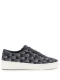 Bally geometric-print leather sneakers - Blue