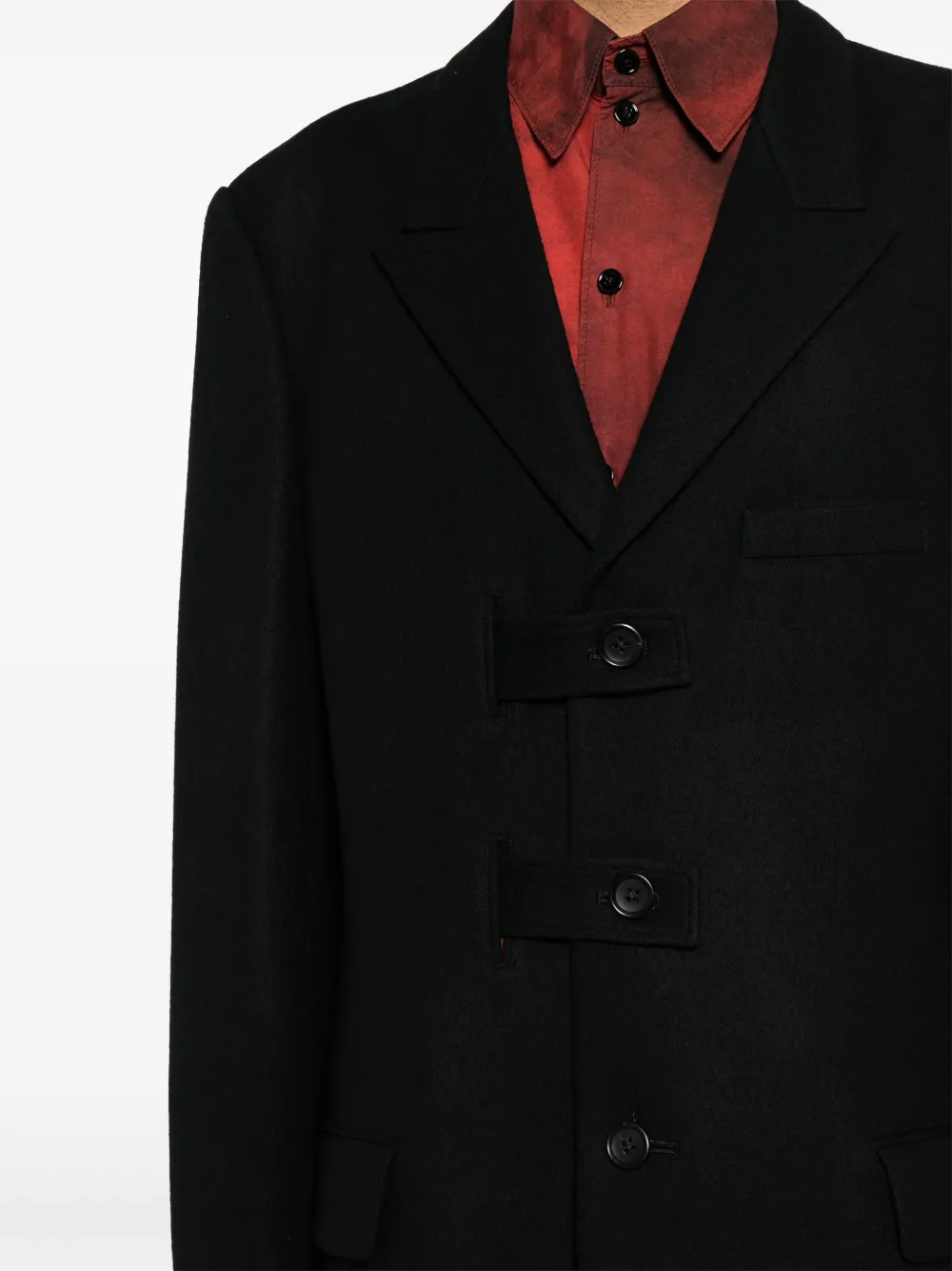 Yohji Yamamoto Cappotto monopetto | Image 5