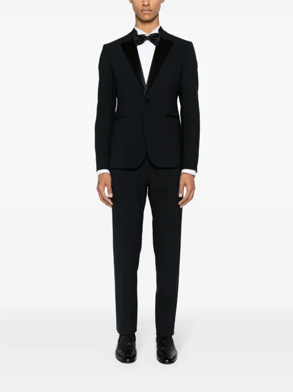 Emporio Armani シングルスーツ | ブルー | FARFETCH JP