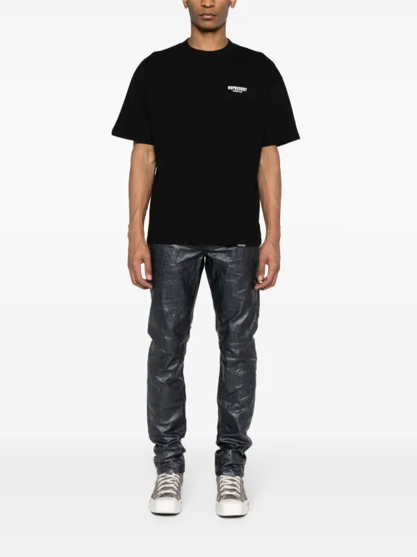 Represent オーナーズクラブスクリプトTシャツ Represent Owners Club Tシャツ | ブラック | FARFETCH JP