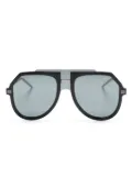 Dolce & Gabbana Eyewear oversized-frame tinted sunglasses - Black