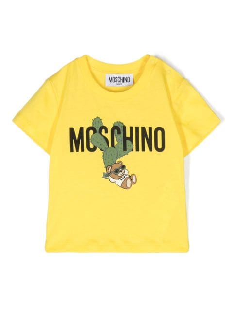 Moschino Kids camiseta con motivo Teddy Bear