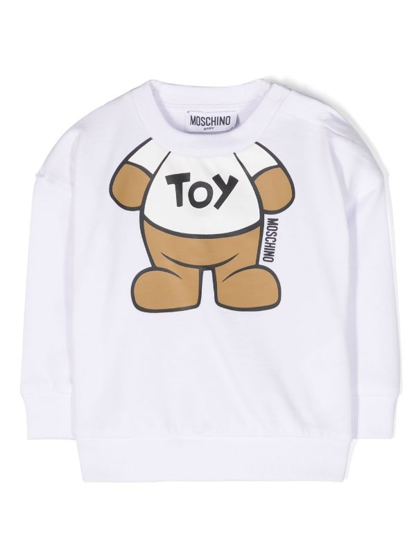 Moschino boys discount sweatshirt