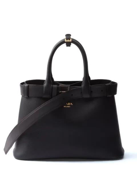 Prada sac à main médium en cuir