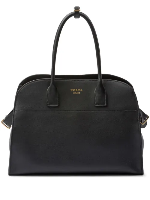 Grand sac à main en cuir - Prada - Modalova