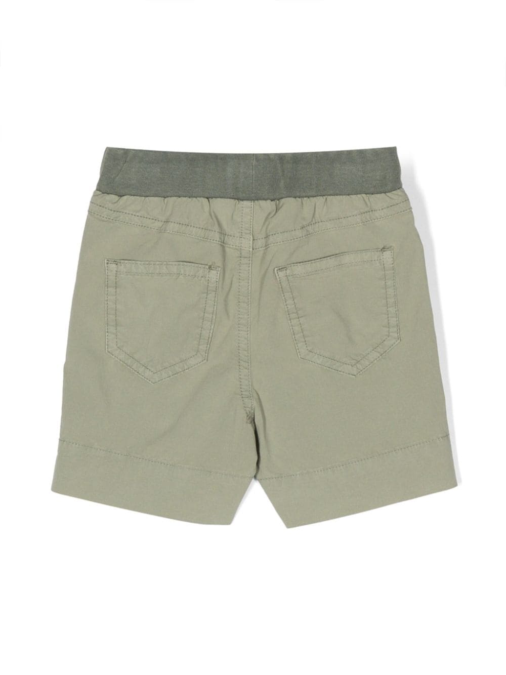 Shop Il Gufo Drawstring-fastening Shorts In Green