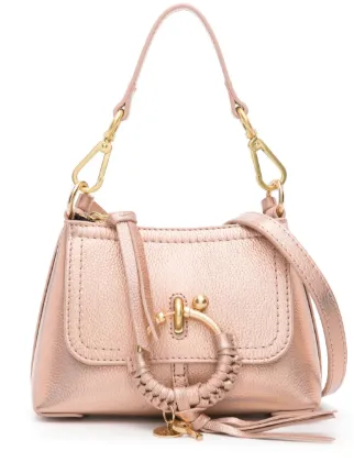 See By Chloe Mini Joan Leaher Crossbody Bag Pink FARFETCH IE