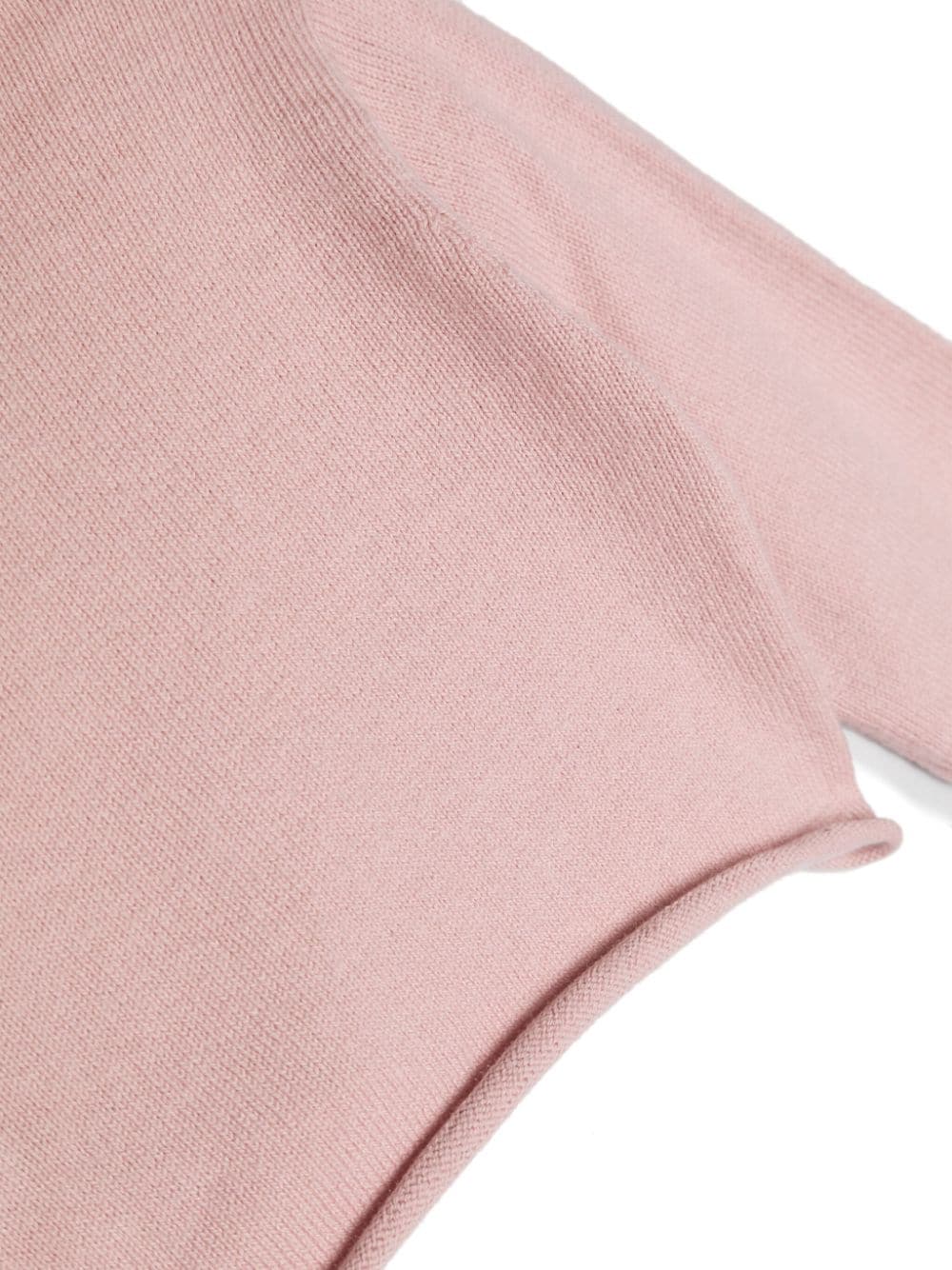 Shop Il Gufo Cropped Cotton Cardigan In Pink