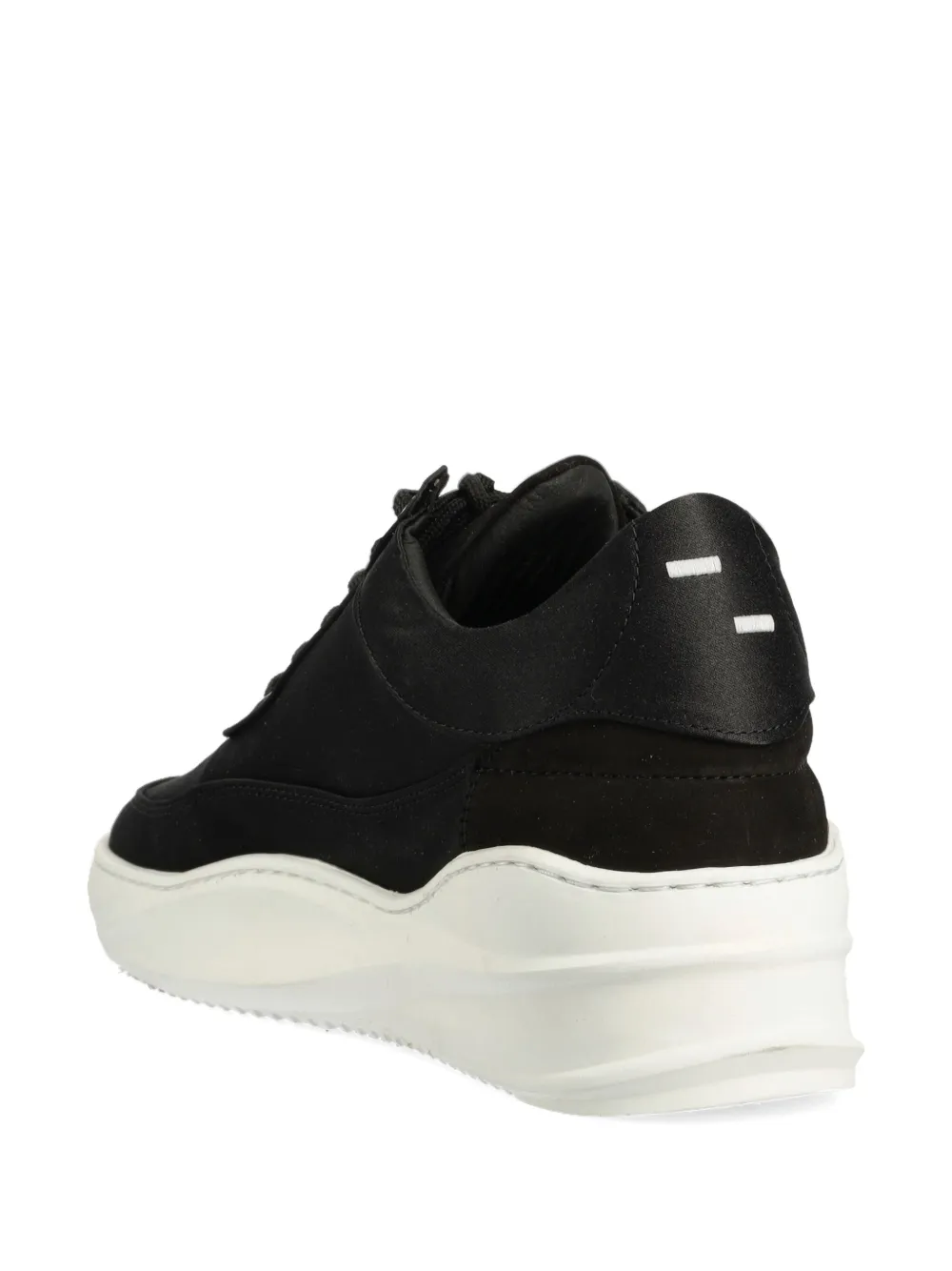 Filling Pieces logo-embroidered sneakers Black