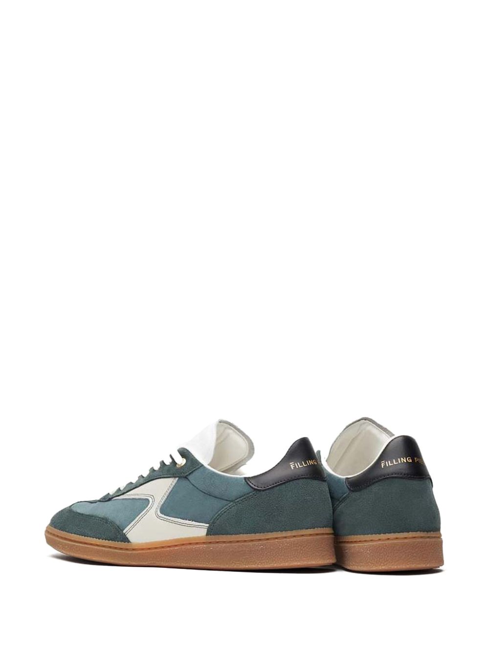 Filling Pieces Sneakers met logo Groen