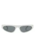Miu Miu Eyewear Miu Glimpse cat-eye sunglasses - White