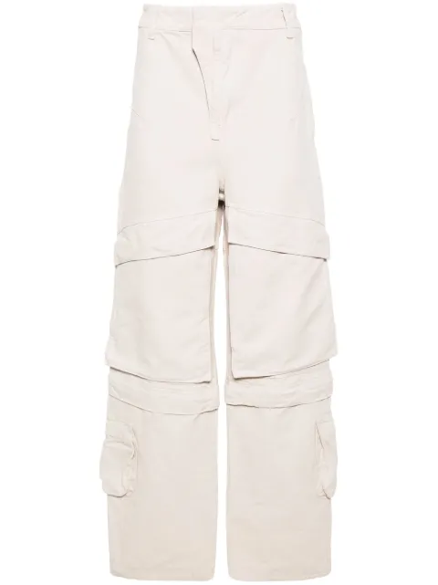 ENTIRE STUDIOS pantalones cargo con paneles