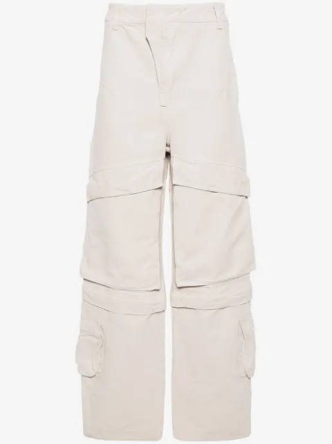ENTIRE STUDIOS pantalon en coton à poches cargo
