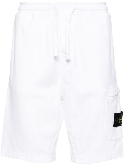 Stone Island Compass-badge cargo shorts