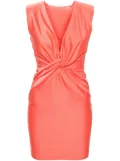 Amen twist-detail minidress - Orange