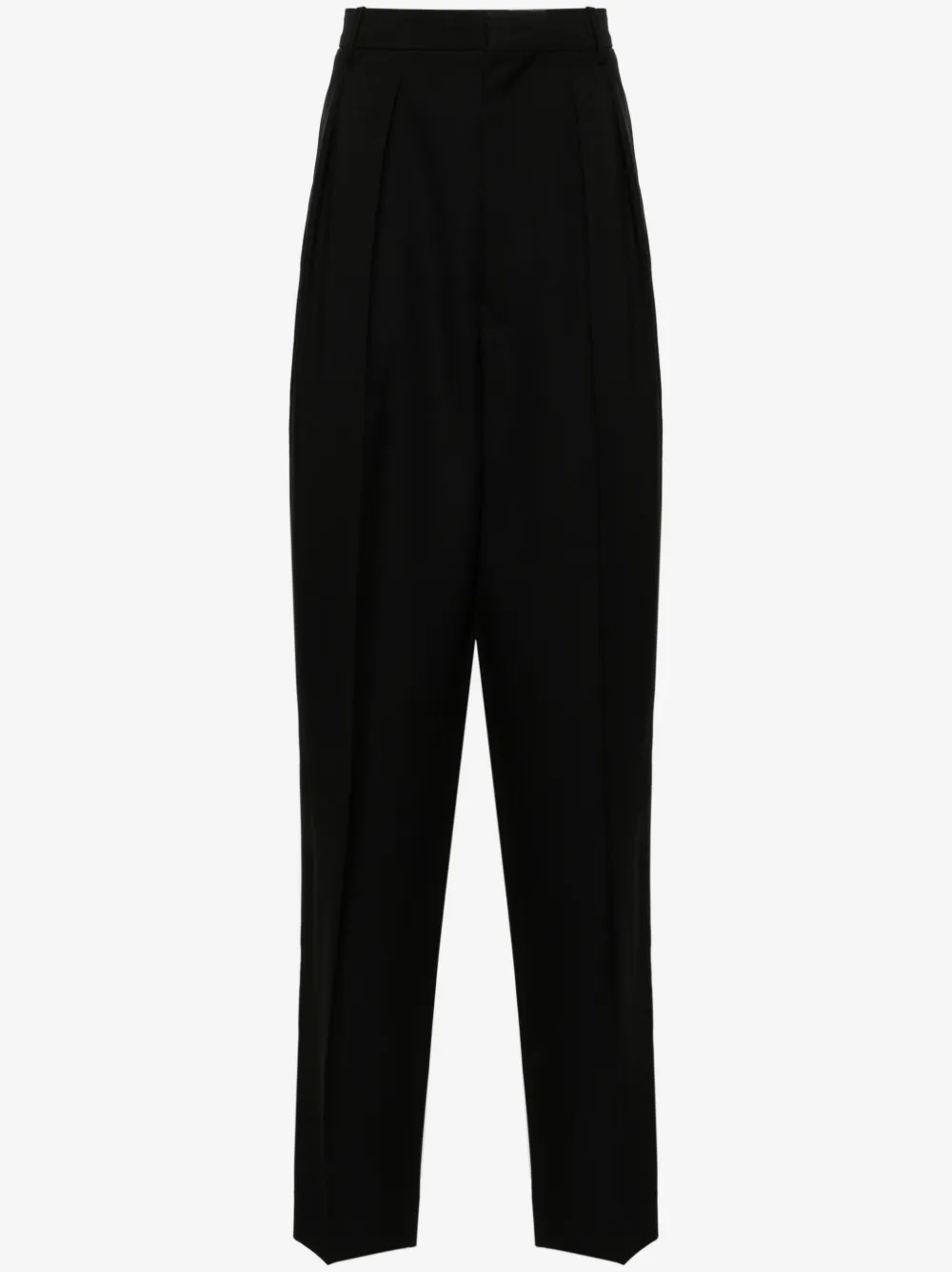 Random Identities pleated tailored trousers | Black | Image 1